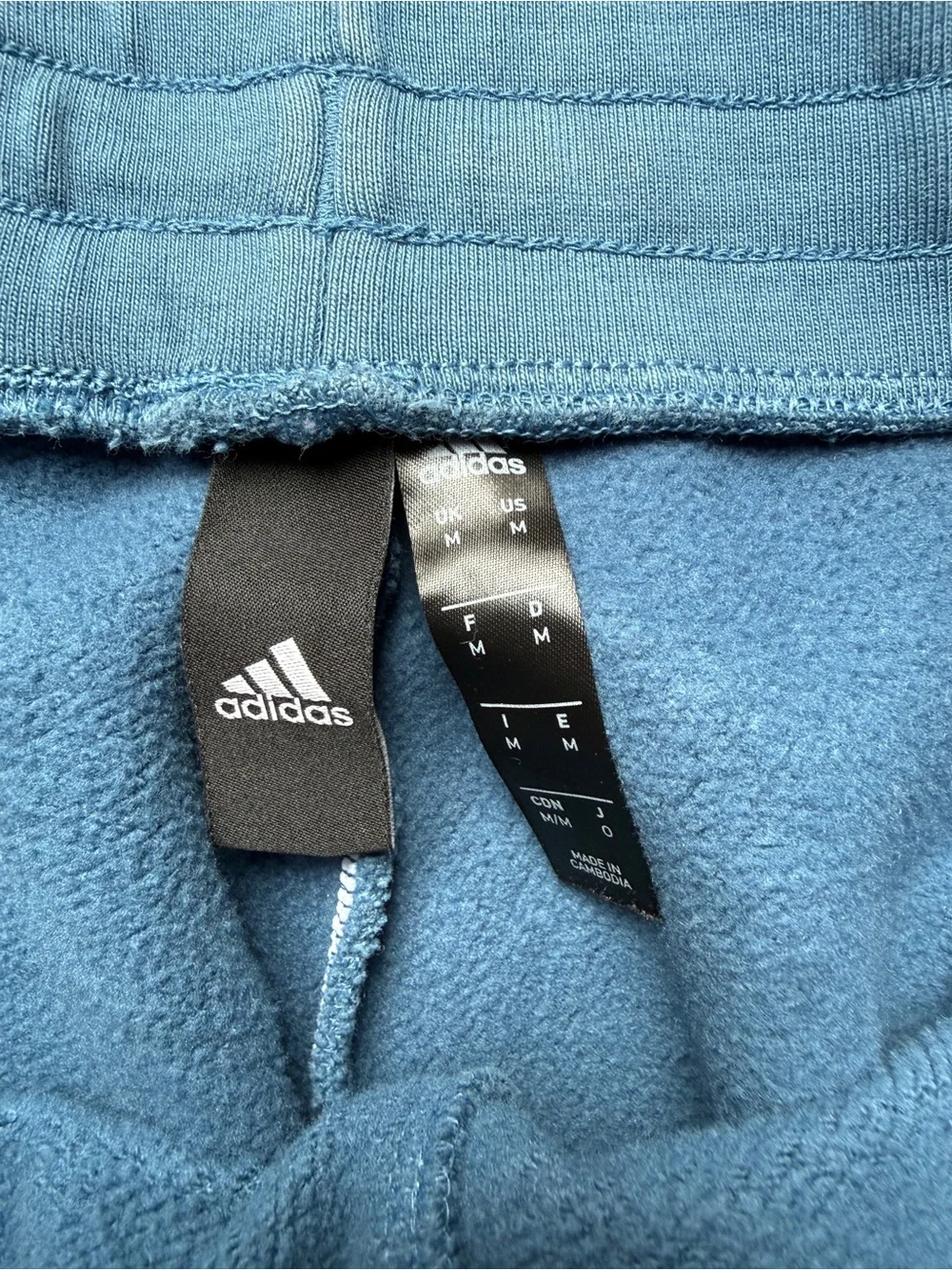 Adidas Men’s blue Jogger with Drawstring size medium